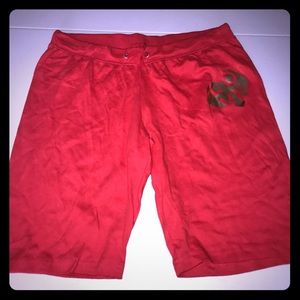 3/$15 GRIP ACTIVE GIRLS RED SHORTS SZ MEDIUM